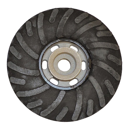 Alfa 7in Medium Cool Rubbr Backing Pad FD61993M